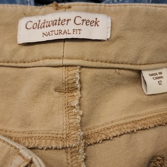 Coldwater Creek Natural Fit Tan/Khaki Pants - Picture 8 of 10